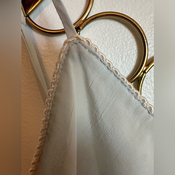 Linda Exclusively For Eaton Nightgown  Slip Dress Powder Blue Short Chemise - Picture 2 of 6